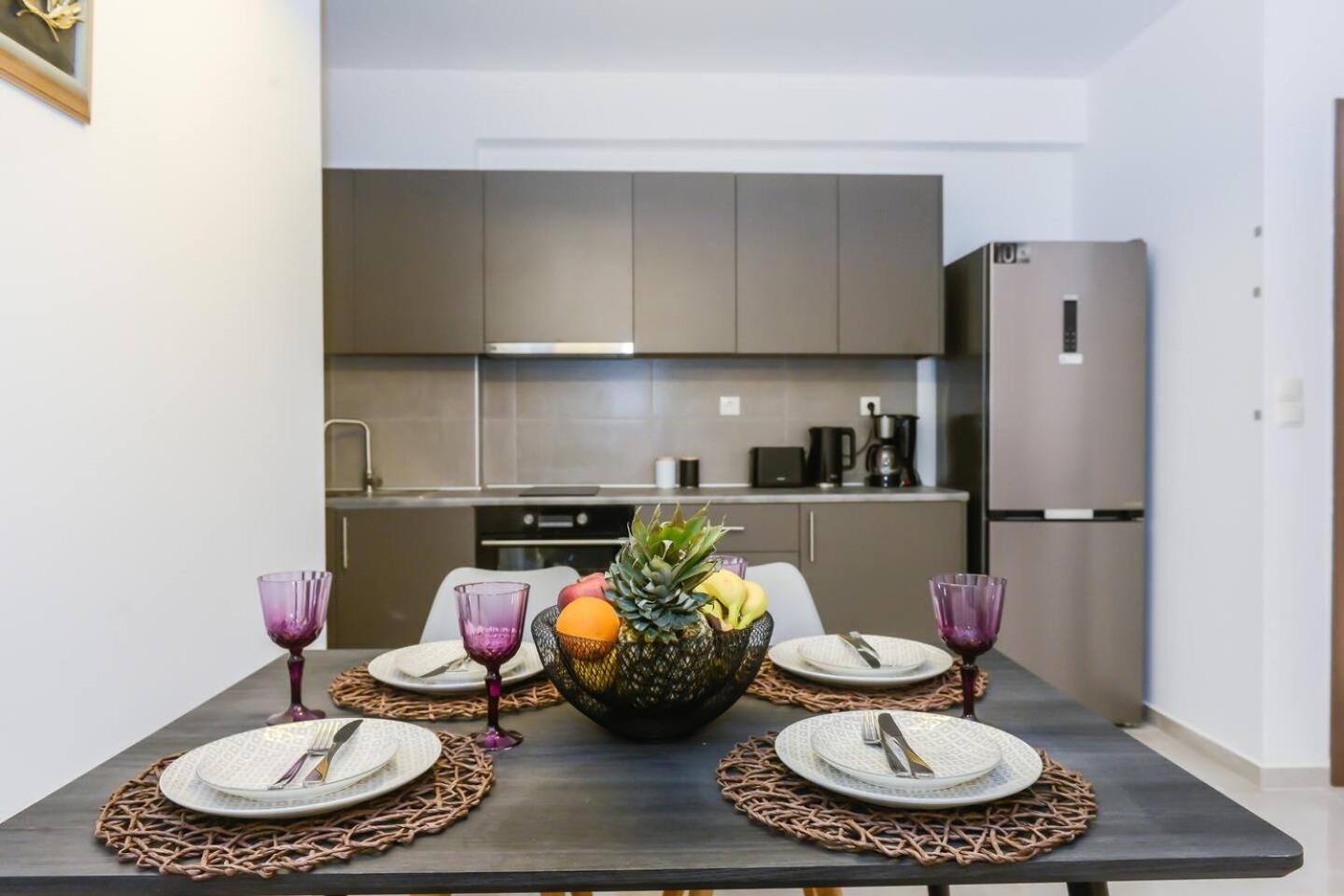 Katerina & Stefanos Family Apartments 아크앤젤로스 외부 사진